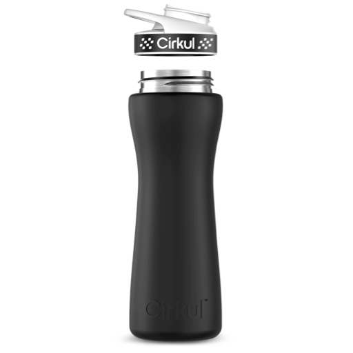 22oz. Stainless Steel Bottle & Comfort Grip Lid